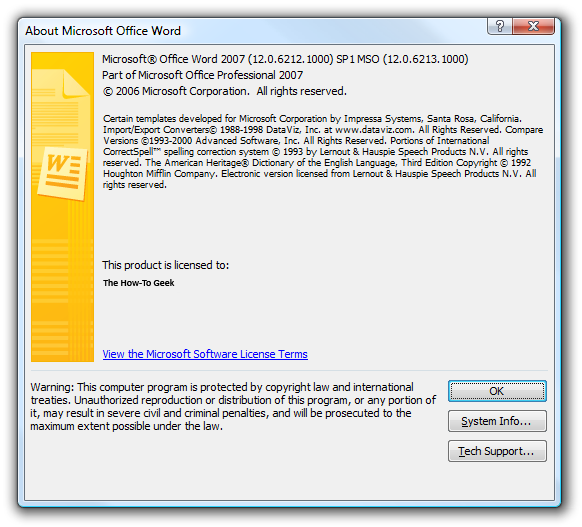 confirmation code for microsoft office 2007 on telephone